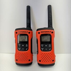 2 Motorola Talkabout T503 H2O WATERPROOF FLOATING Two-Way Radios Tested